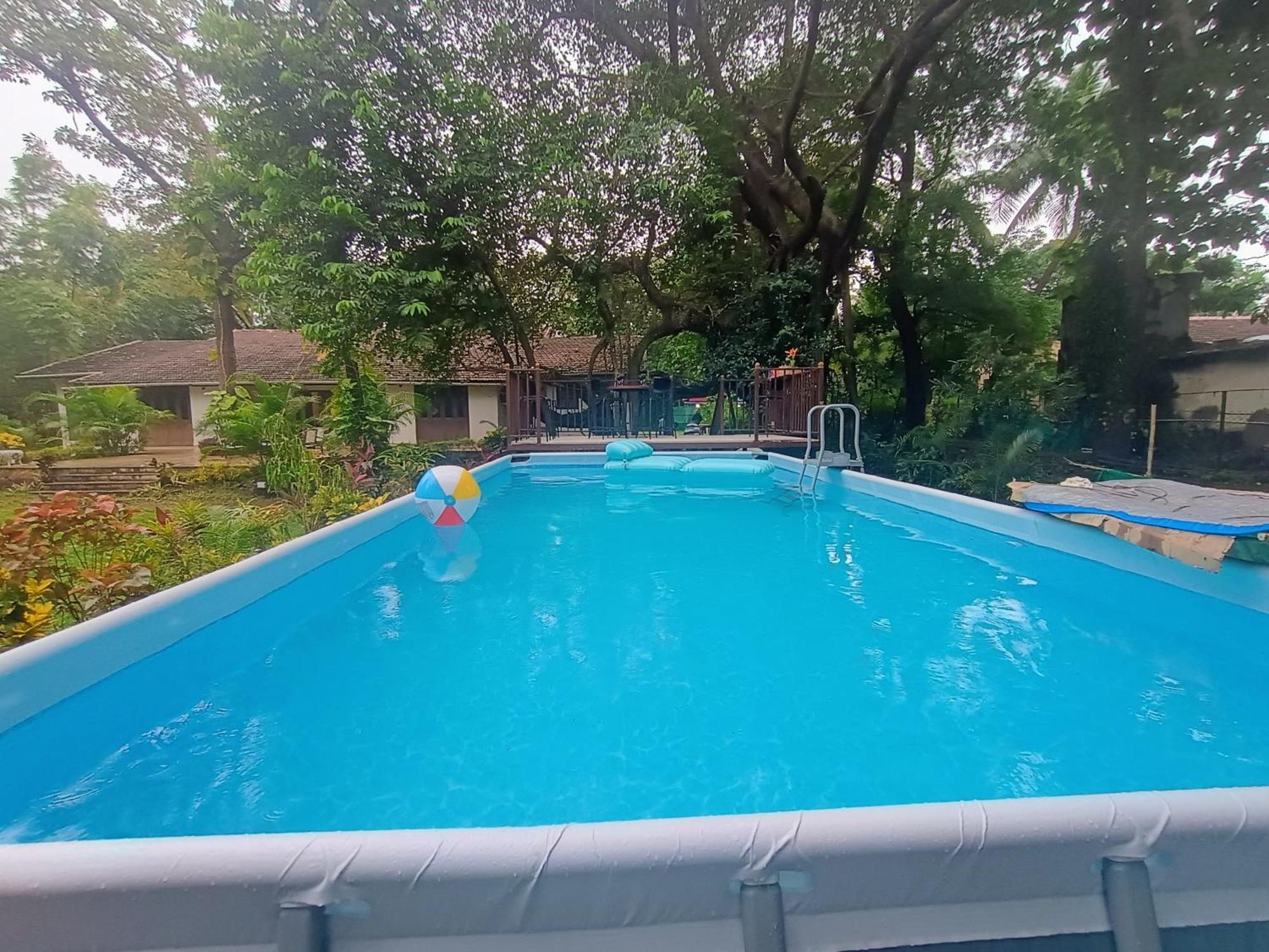 Banyan House - Luxurious 4 Bedroom Villa On One Acre, Near The Beach Nāgaon Exterior foto